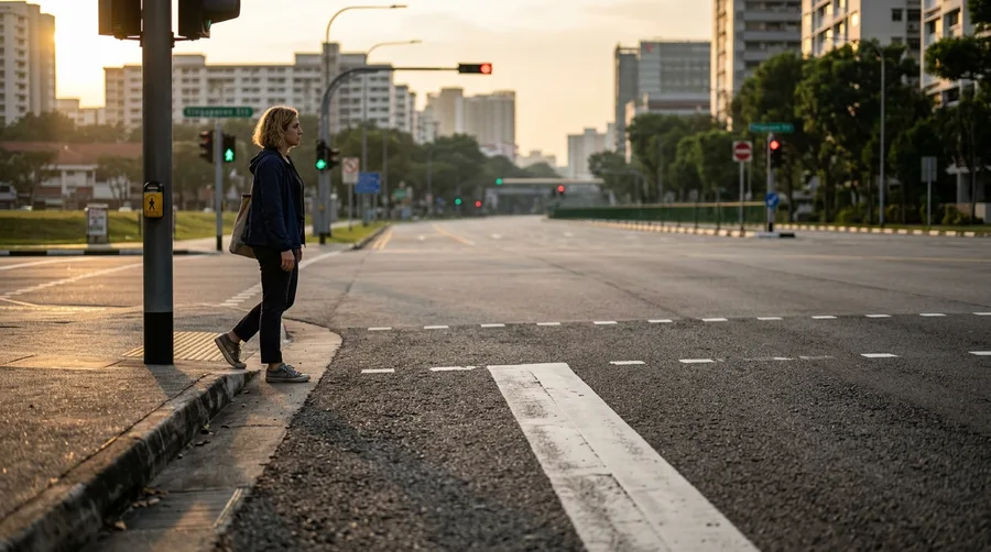Jaywalking Across Quiet Streets