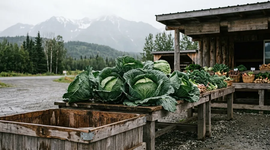 The Quirky Outpost Where Giant Vegetables Grow in 20-Hour Daylight