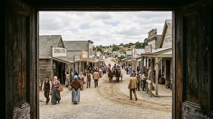 Explore Sovereign Hill With School-Aged Children