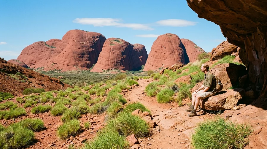 Sit in Silence Along Kata Tjuta's Walking Tracks