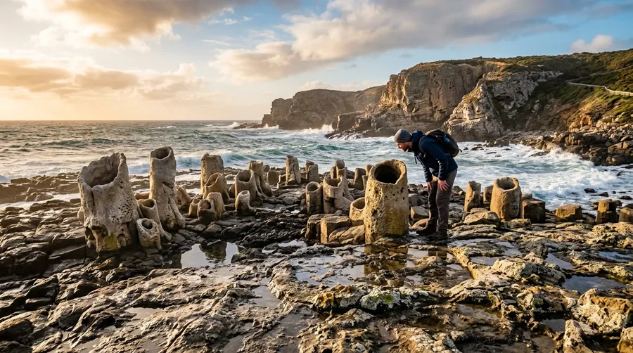 Inspect Stone Pillar Formations at Cape Bridgewater