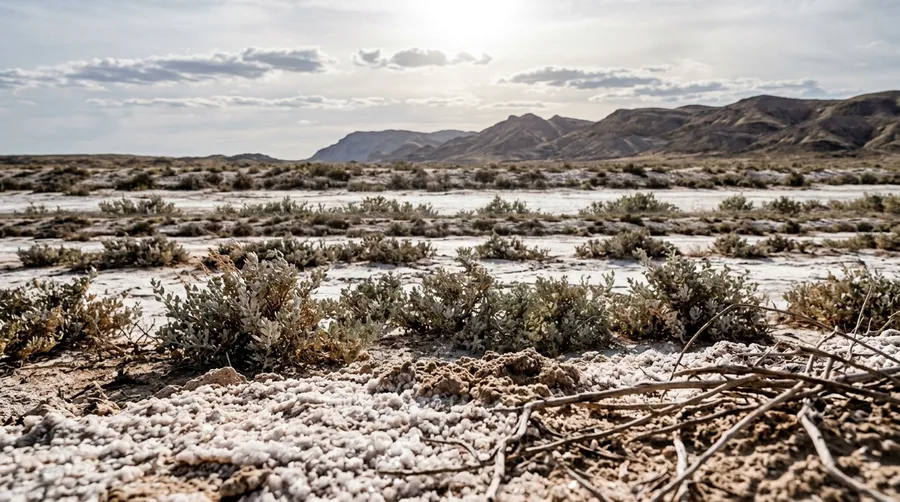 Endure the Harsh Arid Winds Around Inland Saltbushes