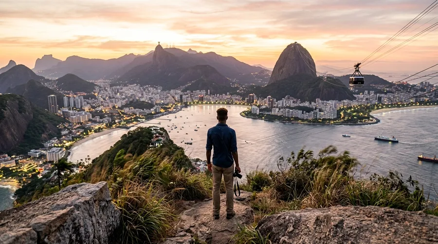 Watch the Sunset From Sugarloaf Mountain
