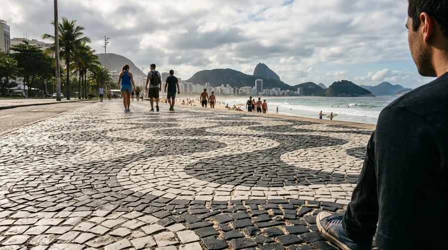 Stroll the Paved Boardwalks of Copacabana