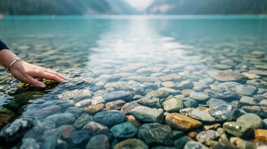 Banff Lakes Glow Vibrant Turquoise