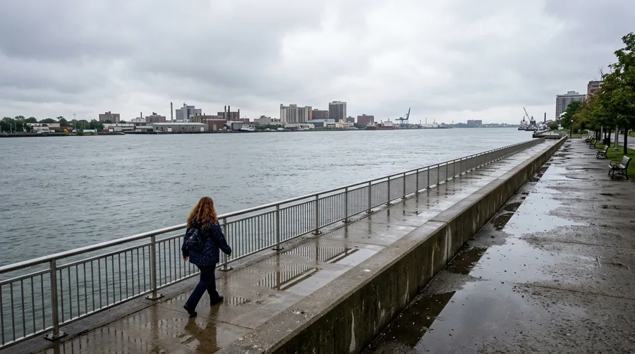 Windsor Rests Further South Than Detroit