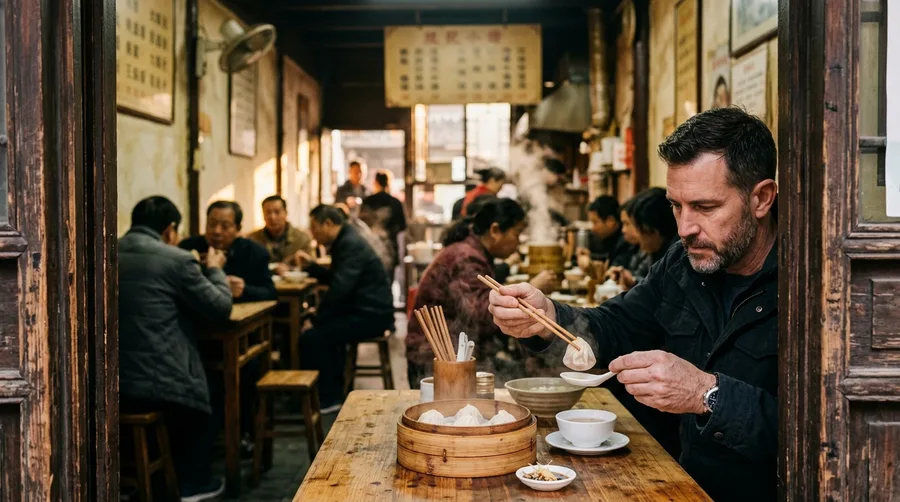 Xiaolongbao Dumplings Require Precise Eating Technique