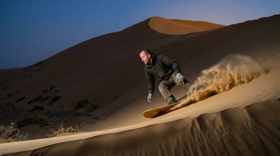 Sandboard the Dunes of the Great Sand Sea