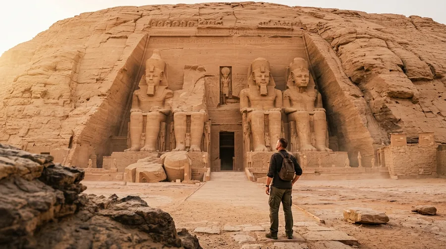 Catch Sunrise at Abu Simbel Early