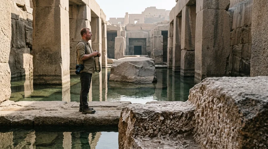 Inspect the Megaliths of the Osireion
