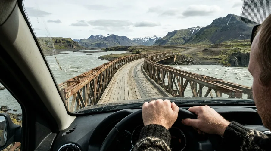 Cross the Single-Lane Bridges on Route 1