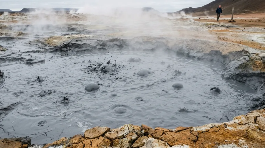Explore the Geothermal Valley at Hverir