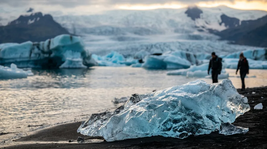 Walk Among Icebergs at Jokulsarlon