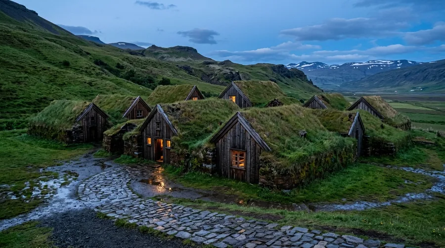 Explore the Turf Houses at Glaumbaer