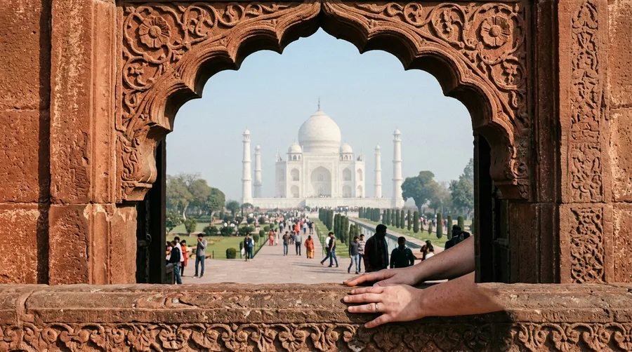 The Taj Mahal's True Color