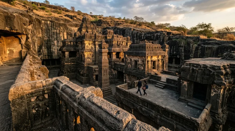 The Tiger's Leap at Ajanta & Ellora