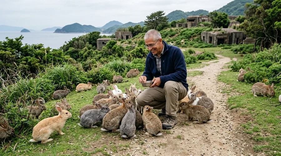 5. Ecosystems Run by Feral Felines and Rabbits