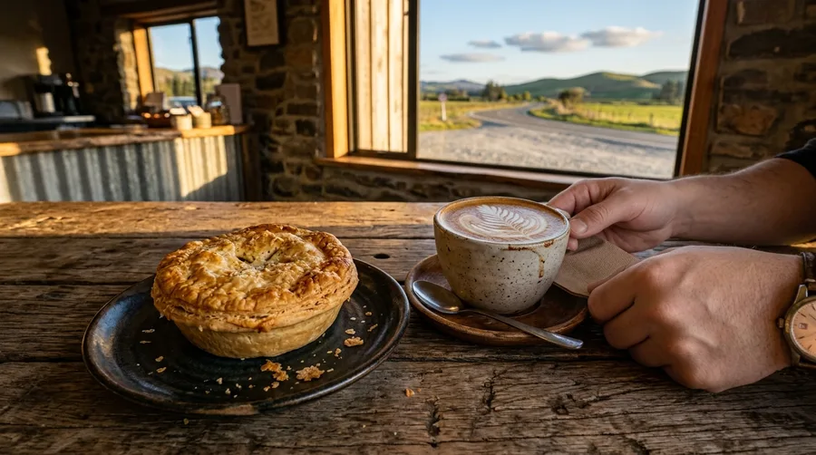 Order a Pie and Flat White