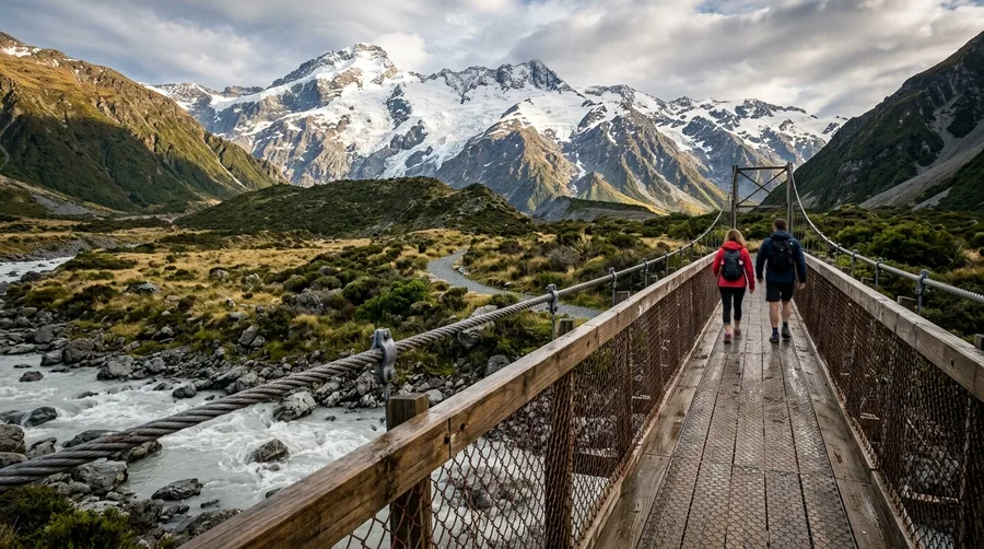 Walk the Hooker Valley Track
