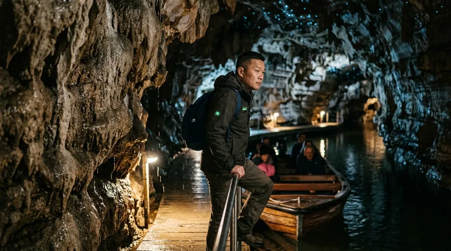 Explore the Glowworms Beneath Waitomo