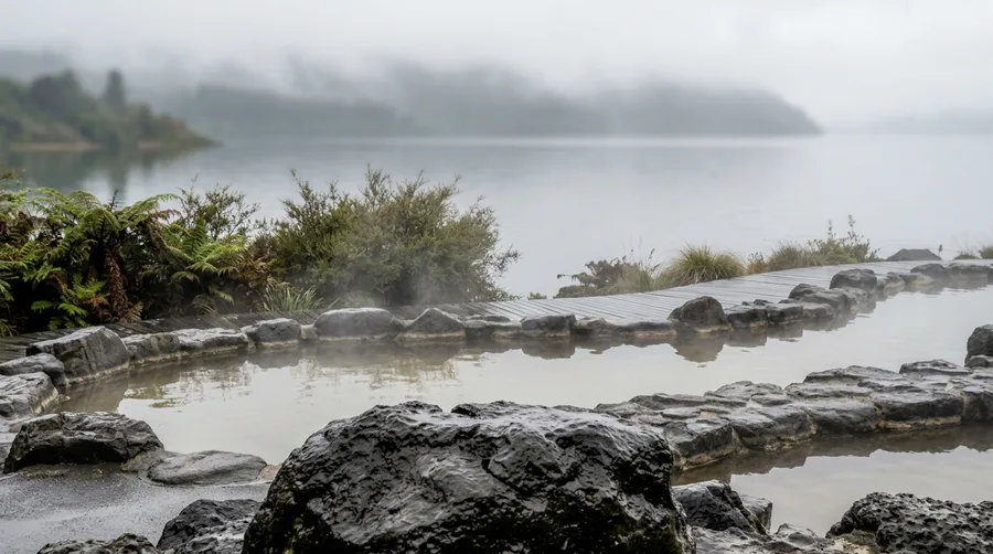 Soak in Polynesian Spa Rotorua