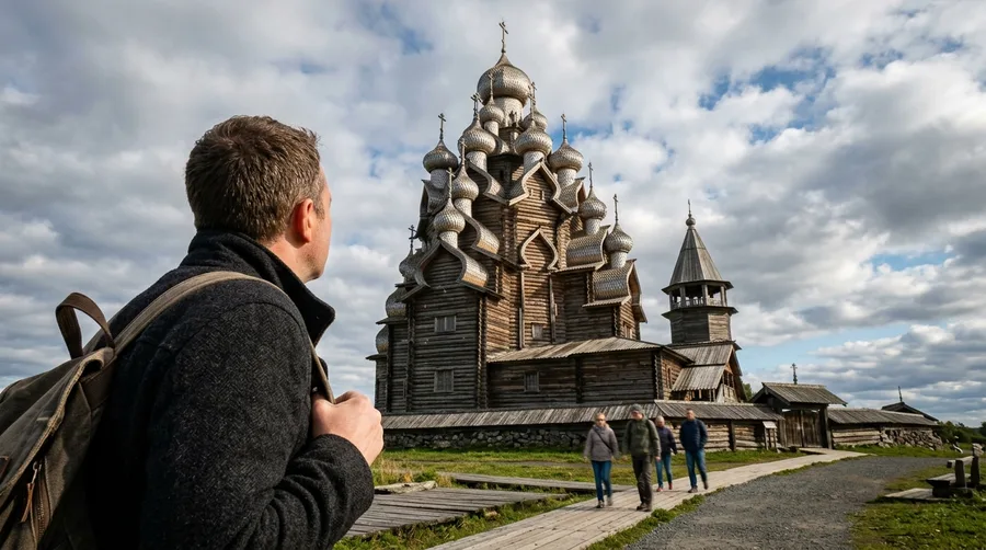 Admire Kizhi Island Woodwork