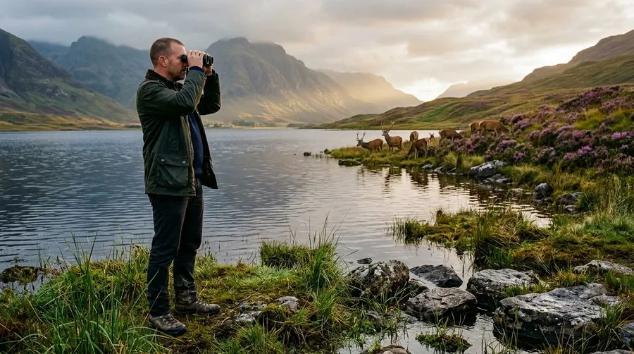 Spotting Wildlife in the Highlands