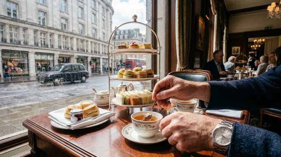 Indulging in Traditional Afternoon Tea