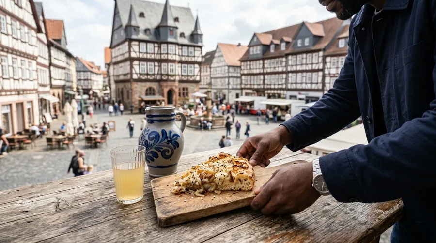 Try Salzkuchen in Alsfeld Town Square