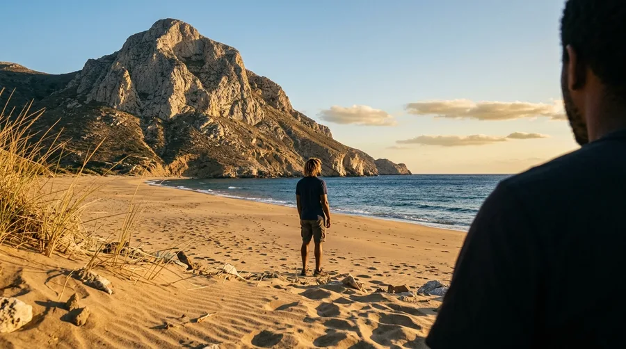 Hike the Limestone Monolith of Anafi