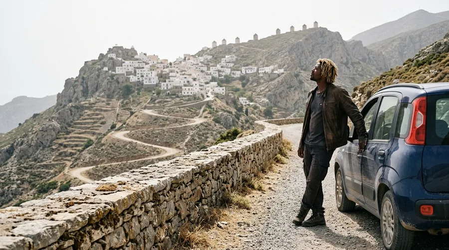 Drive the Mountain Switchbacks of Karpathos