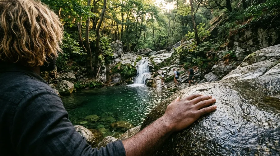 Swim the Glacial Rock Pools of Samothrace