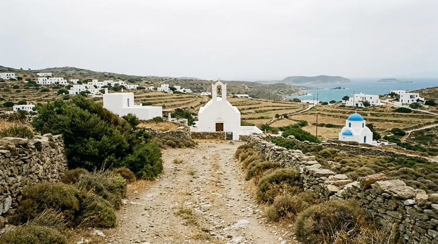 Wander the Quiet Lanes of Schoinoussa
