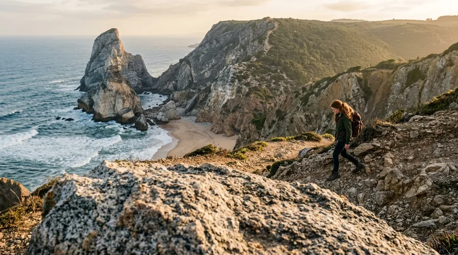 Hike Down to Praia da Ursa