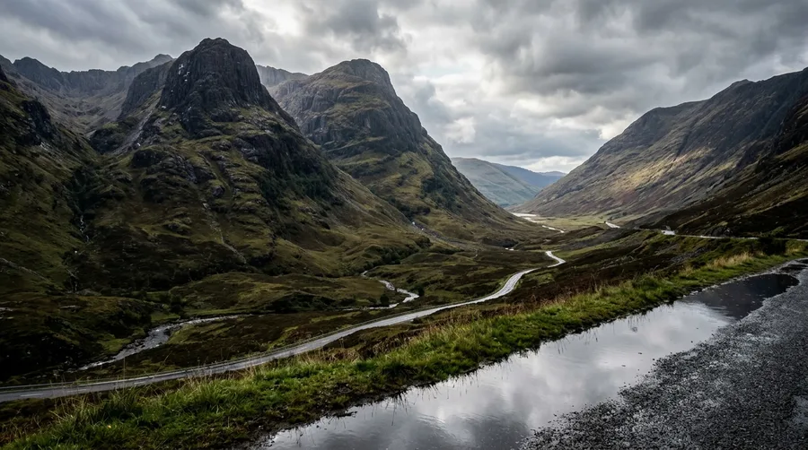 Exploring Glencoe Valley