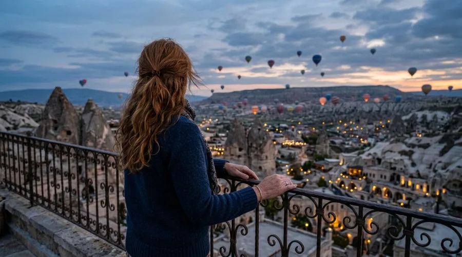 Navigating the Crowds in Cappadocia