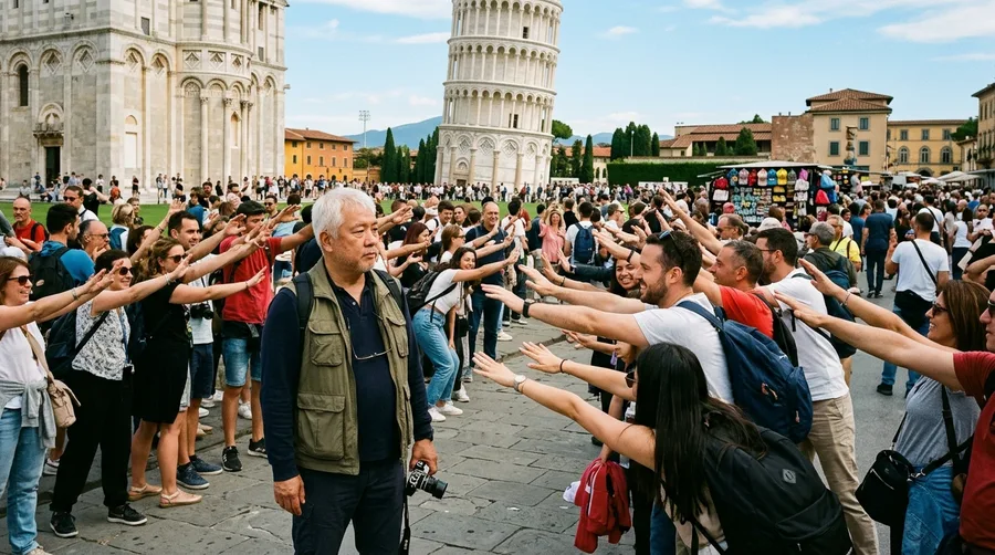 The Leaning Tower of Pisa, Italy