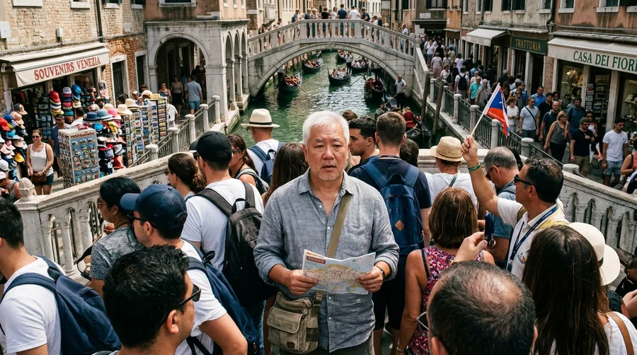 Venice, Italy During Peak Summer