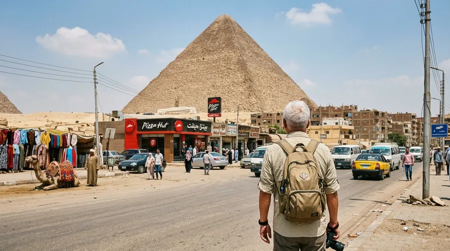 The Pyramids of Giza, Egypt