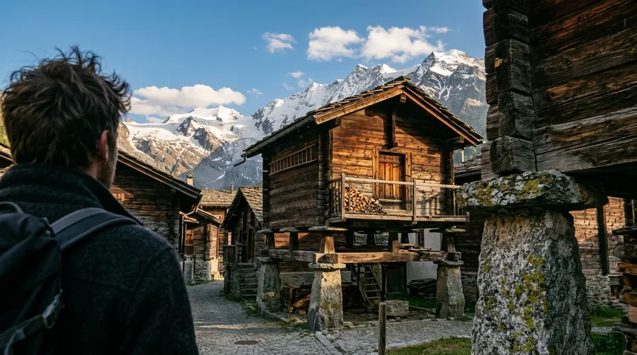 Saas-Fee: The Glacier Amphitheater