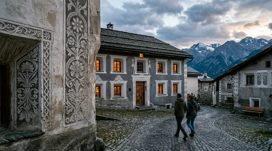 Guarda: The Engadin Sgraffito Enclave