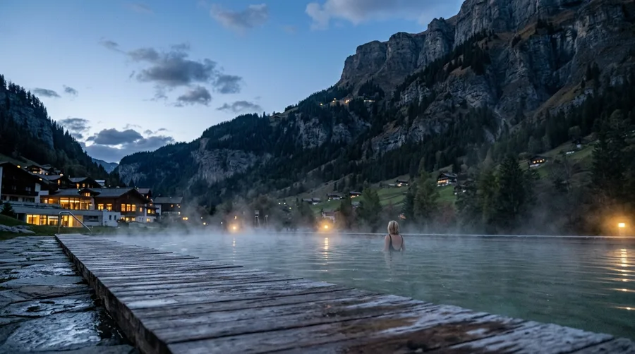 The Thermal Baths at Leukerbad