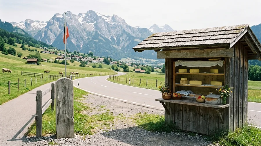 Stop at Roadside Farm Stands in Liechtenstein