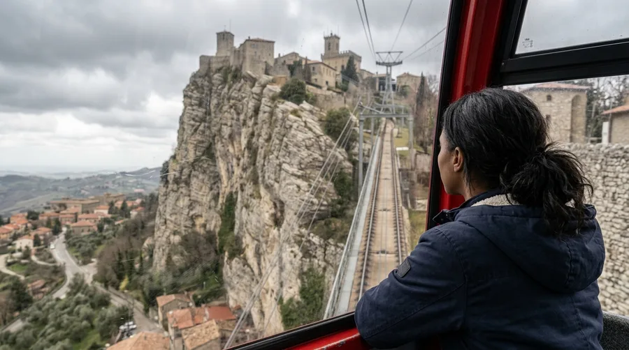 Ride the Borgo Maggiore Cable Car to San Marino