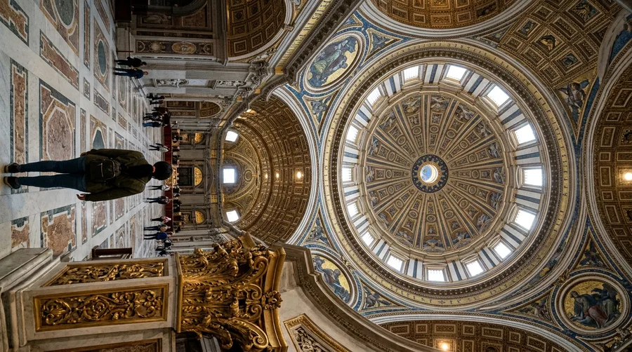 Tour St. Peter's Dome in Vatican City