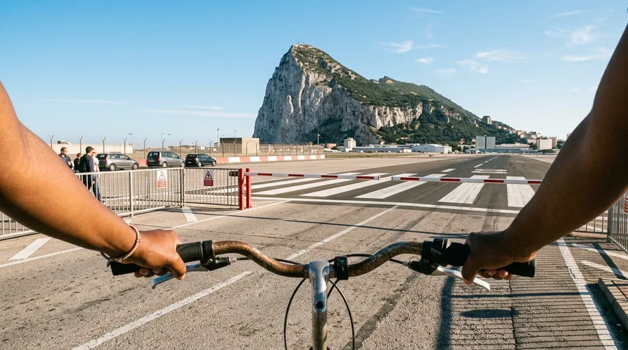 Cross the Active Runway in Gibraltar