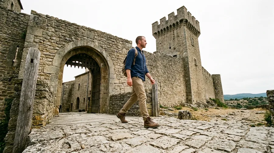 Cross the Fortress Gates Into La Couvertoirade