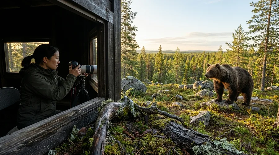 Wildlife In The Taiga Spotting The Apex Predators