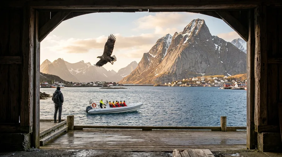 Spot White-Tailed Sea Eagles in the Lofoten Islands