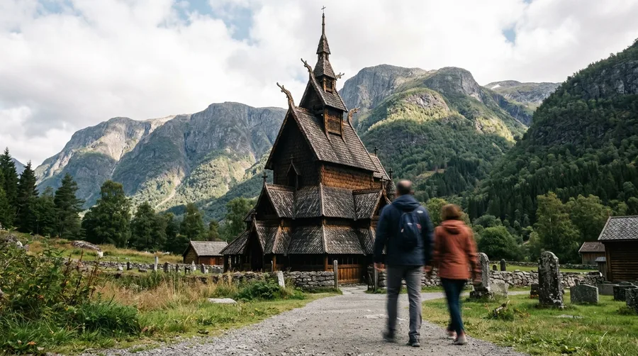 Explore Medieval Borgund Stave Church
